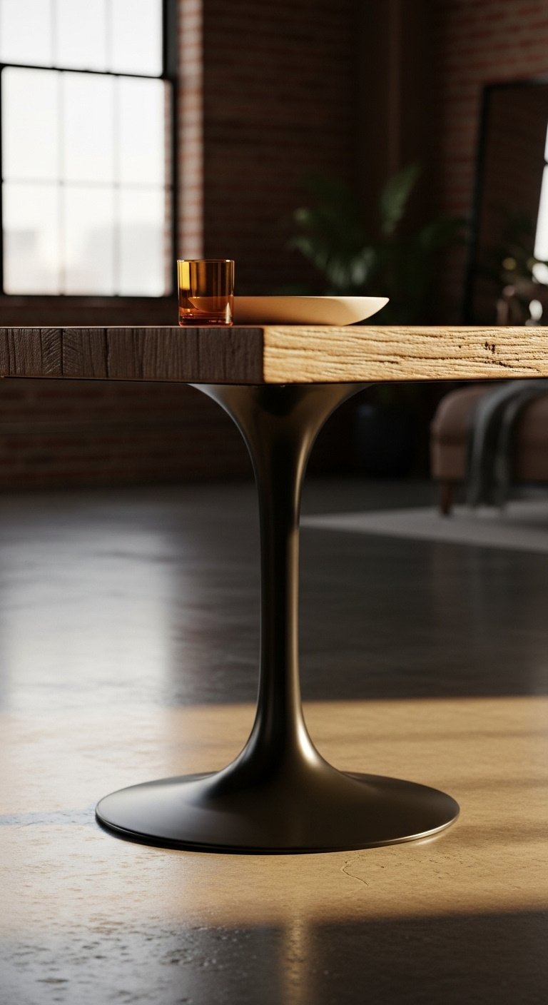 industrial-metal-table-base-reclaimed-wood-top