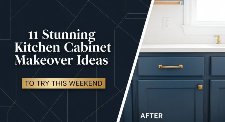 11 Stunning Kitchen Cabinet Makeover Ideas To Try This Weekend