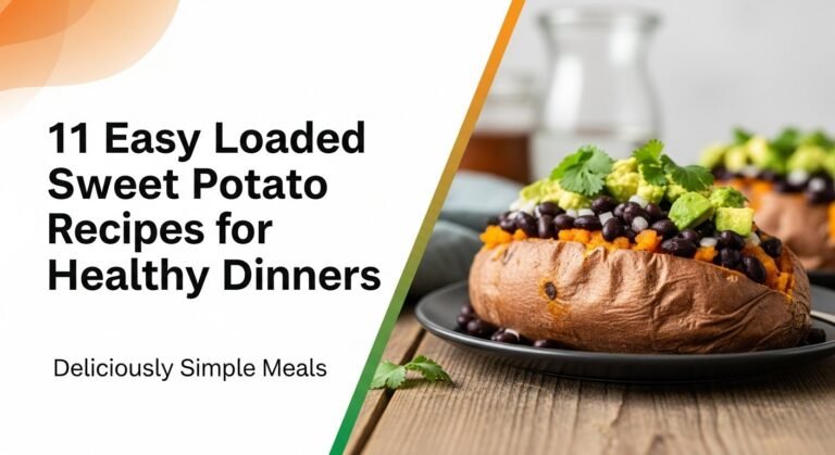 11 Easy Loaded Sweet Potato Recipes For Healthy Dinners 6 11 Easy Loaded Sweet Potato Recipes for Healthy Dinners