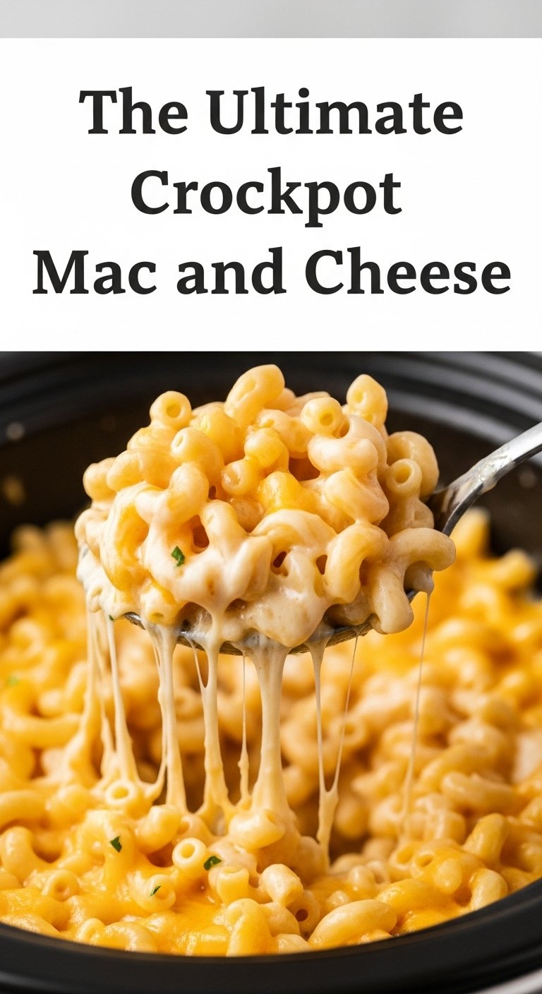 mac and cheese crockpot cheesy texture gooey cheese pull creamy sauce