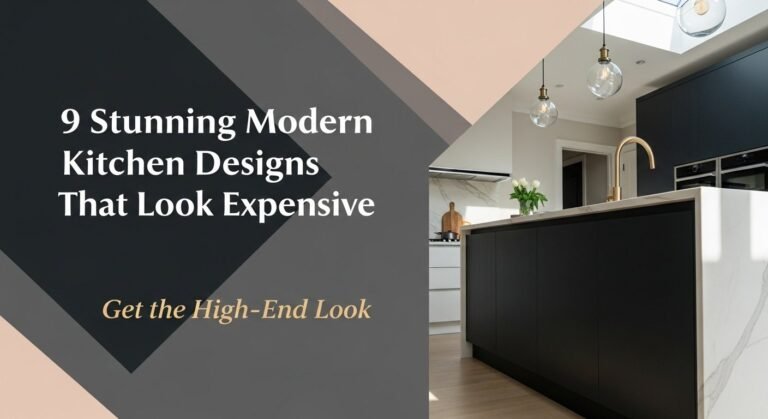 9 Stunning Modern Kitchen Designs That Look Expensive