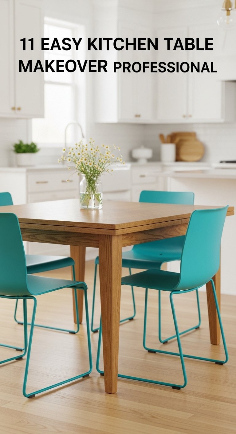 oak-dining-table-modern-teal-metal-chairs