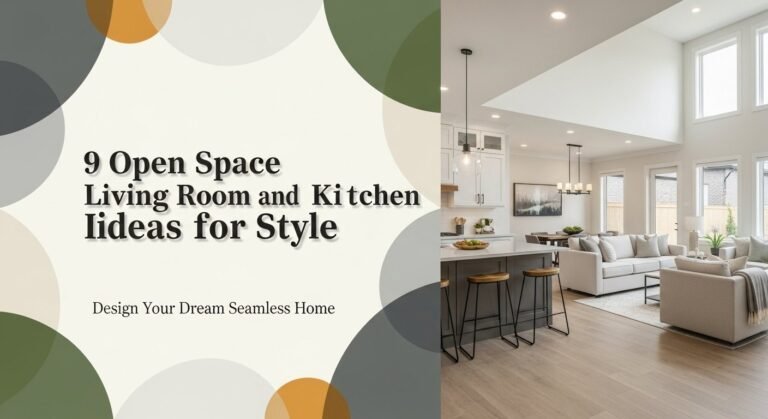 9 Open Space Living Room and Kitchen Ideas for [year] Style