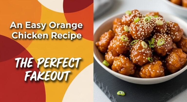 An Easy Orange Chicken Recipe For The Perfect Fakeout