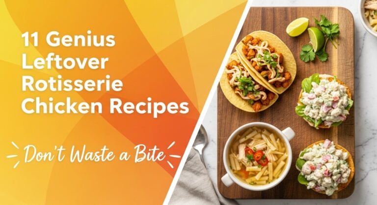 11 Genius Leftover Rotisserie Chicken Recipes