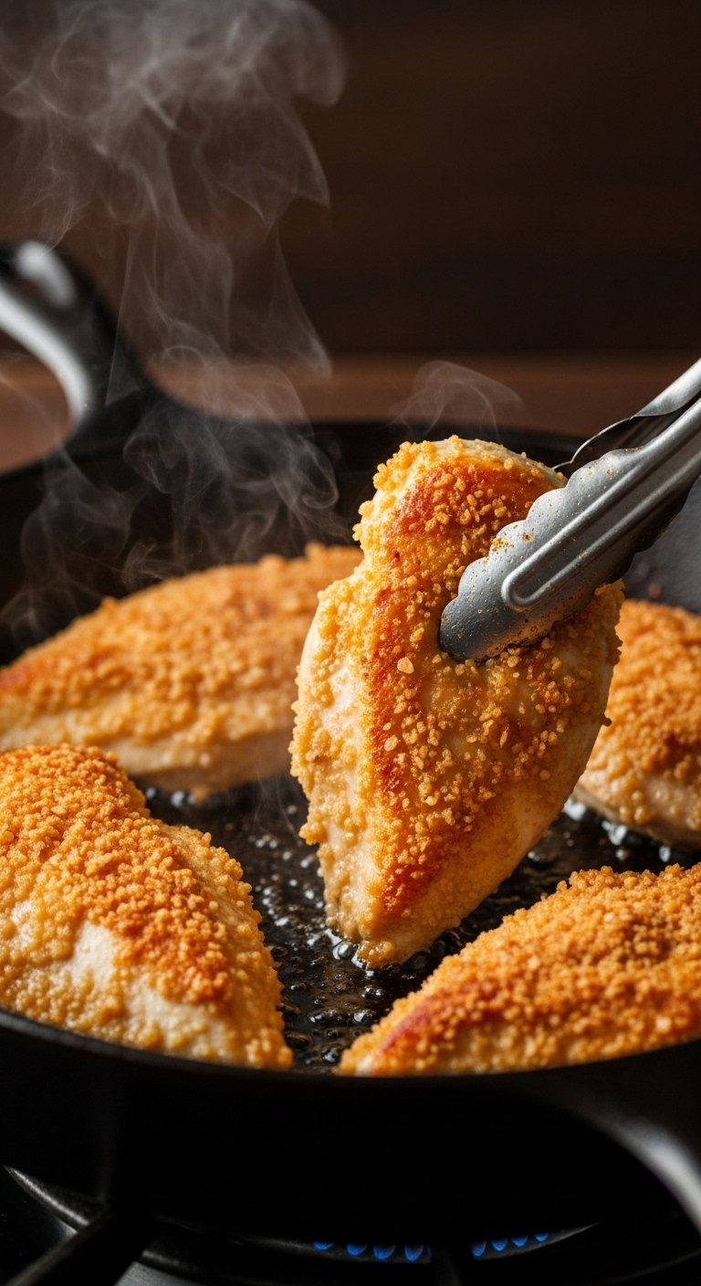 sear-chicken-golden-perfection-cast-iron-skillet-crispy-texture