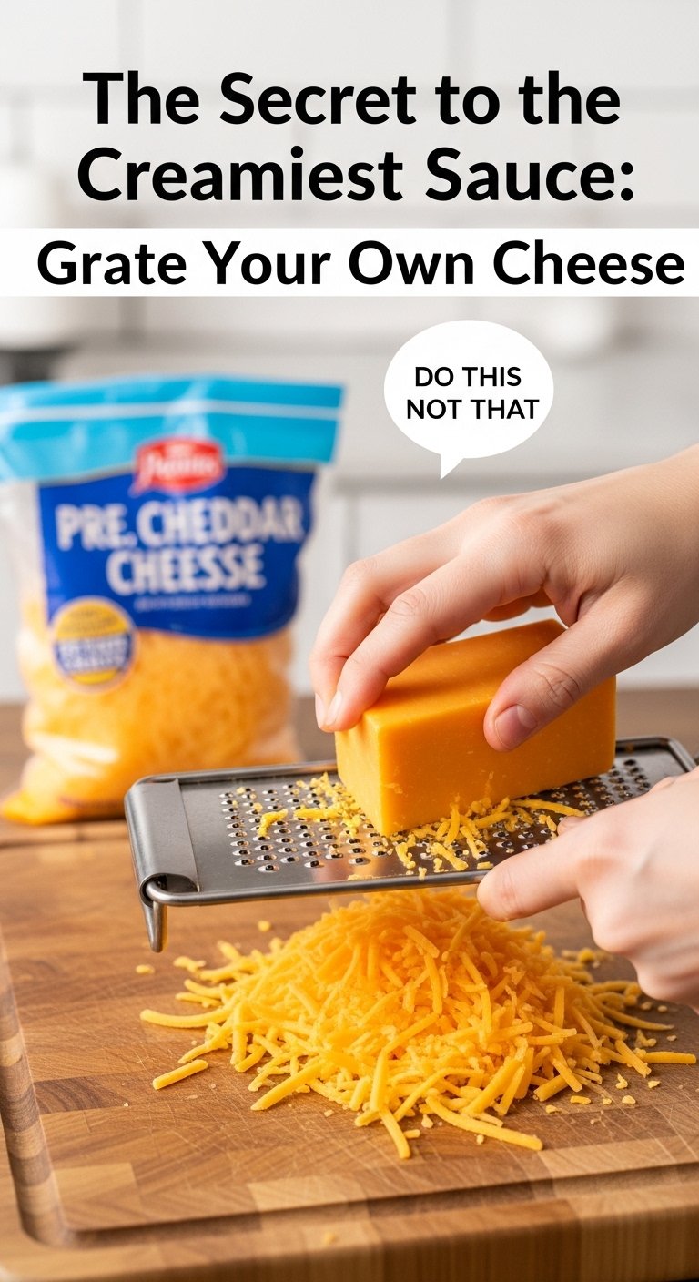 secret-creamiest-sauce-grate-your-own-cheese-box-grater-wooden-cutting-board