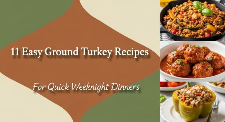 11 Easy Ground Turkey Recipes For Quick Weeknight Dinners