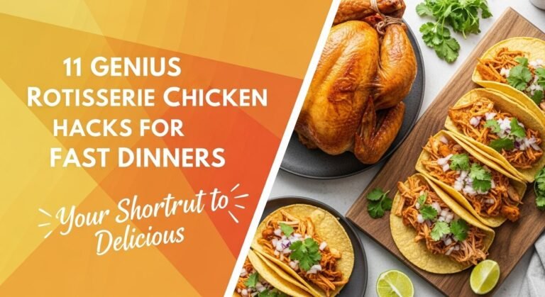 11 Genius Rotisserie Chicken Hacks for Fast Dinners