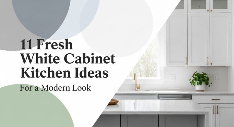 11 Fresh White Cabinet Kitchen Ideas for a Modern Look