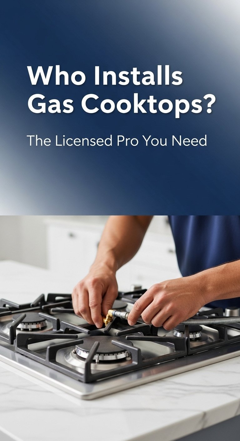 who installs gas cooktops