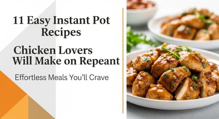 11 Easy Instant Pot Recipes Chicken Lovers Will Make On Repeat 6 11 Easy Instant Pot Recipes Chicken Lovers Will Make on Repeat