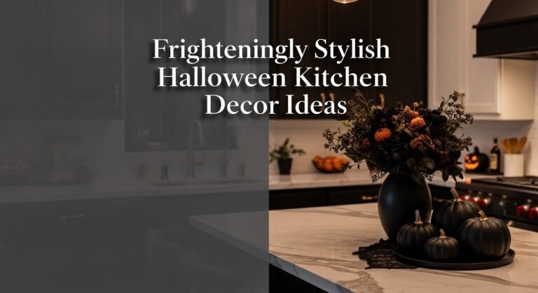 11 Frighteningly Stylish Halloween Kitchen Decor Ideas