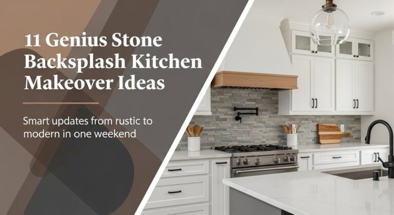 11 Genius Stone Backsplash Kitchen Makeover Ideas