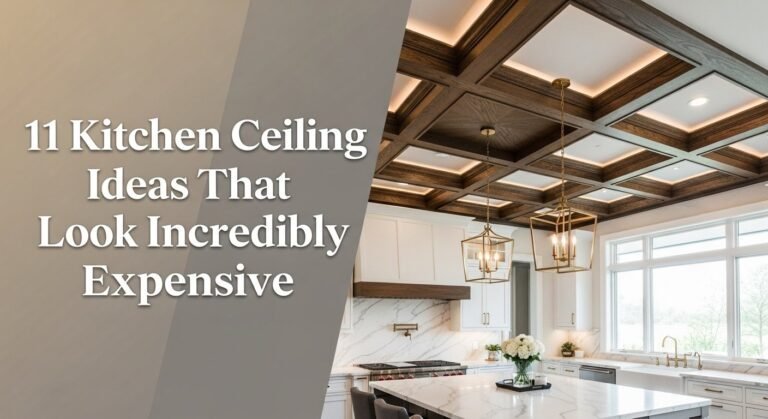 11 Kitchen Ceiling Ideas That Look Incredibly Expensive