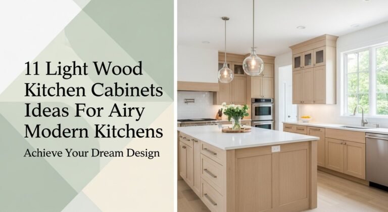 11 Light Wood Kitchen Cabinets Ideas For Airy Modern Kitchens [year]