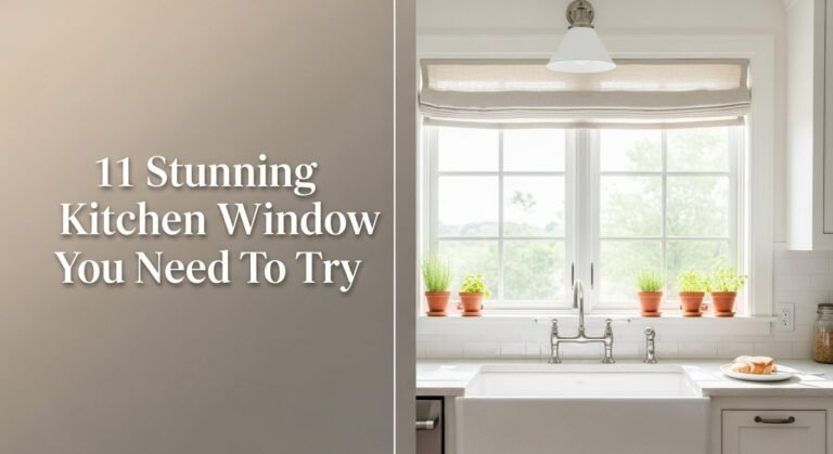 11 Stunning Kitchen Window Ideas You Need To Try