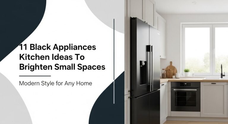 11 Black Appliances Kitchen Ideas To Brighten Small Spaces [year]