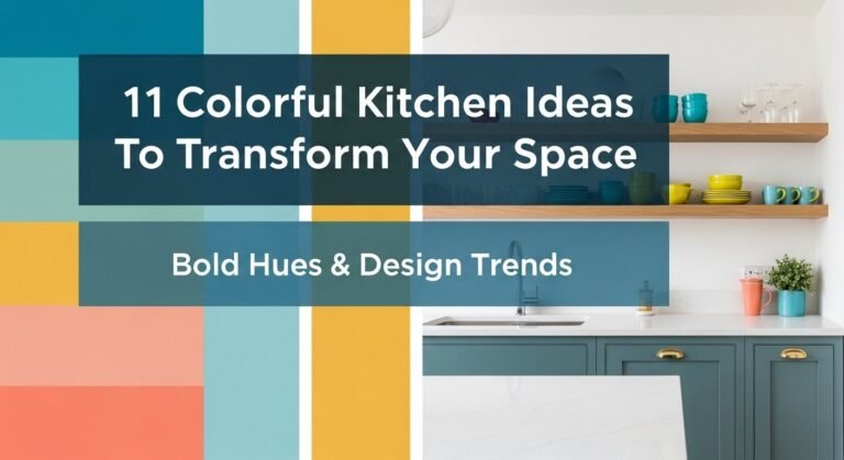 11 Colorful Kitchen Ideas To Transform Your Space Updated for [year]
