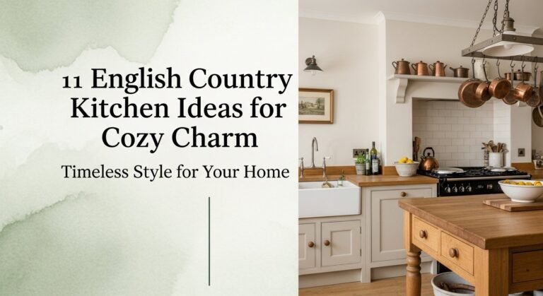 11 English Country Kitchen Ideas for Cozy Charm Updated for [year]