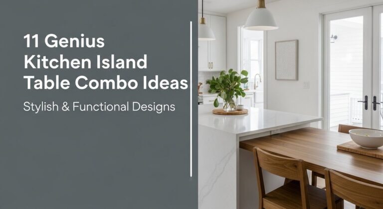 11 Genius Kitchen Island Table Combo Ideas For [year]