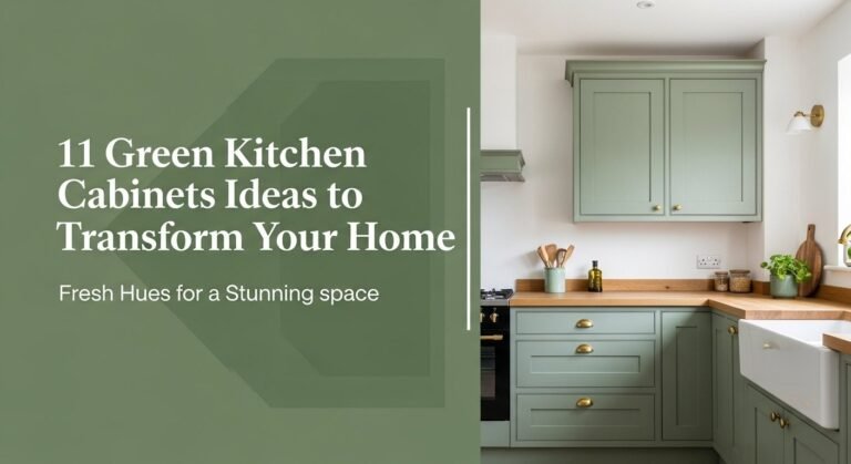 11 Green Kitchen Cabinets Ideas to Transform Your Home in [year]