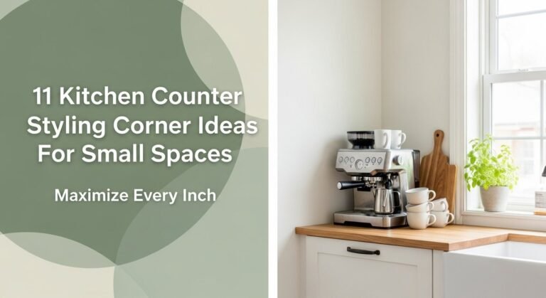 11 Kitchen Counter Styling Corner Ideas For Small Spaces [year]