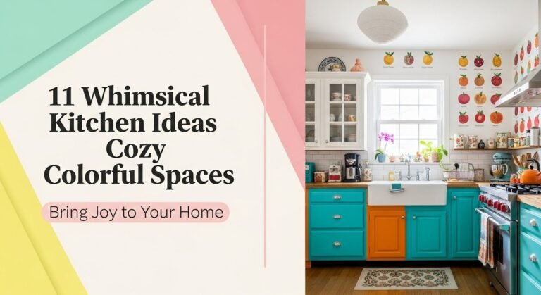 11 Whimsical Kitchen Ideas For Cozy Colorful Spaces 5 11 Whimsical Kitchen Ideas For Cozy Colorful Spaces