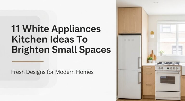 11 White Appliances Kitchen Ideas To Brighten Small Spaces [year]
