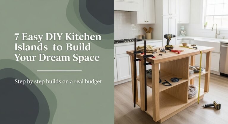 7 Easy DIY Kitchen Island Projects to Build Your Dream Space