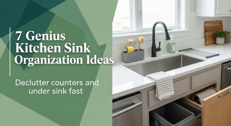 7 Genius Kitchen Sink Organization Ideas for [year]