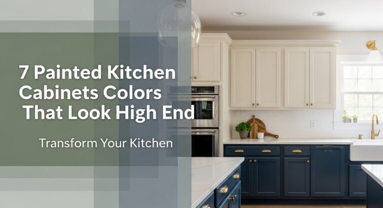 7 Painted Kitchen Cabinets Colors That Look High End In [year]