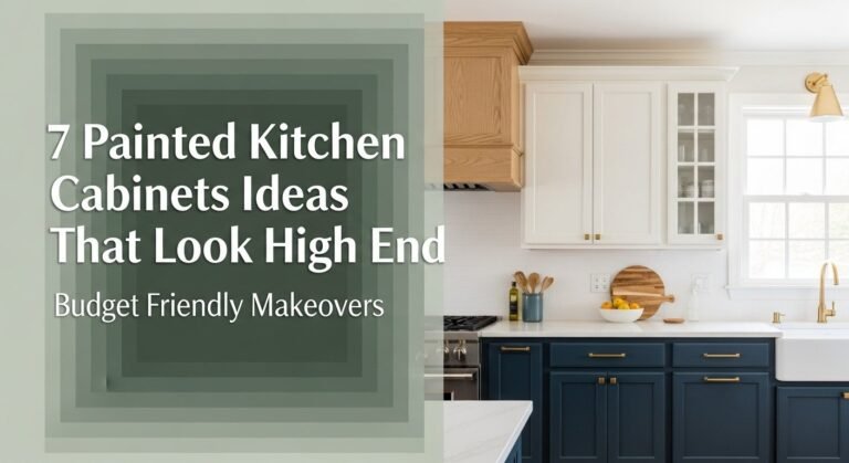 7 Painted Kitchen Cabinets Ideas That Look High End In [year]