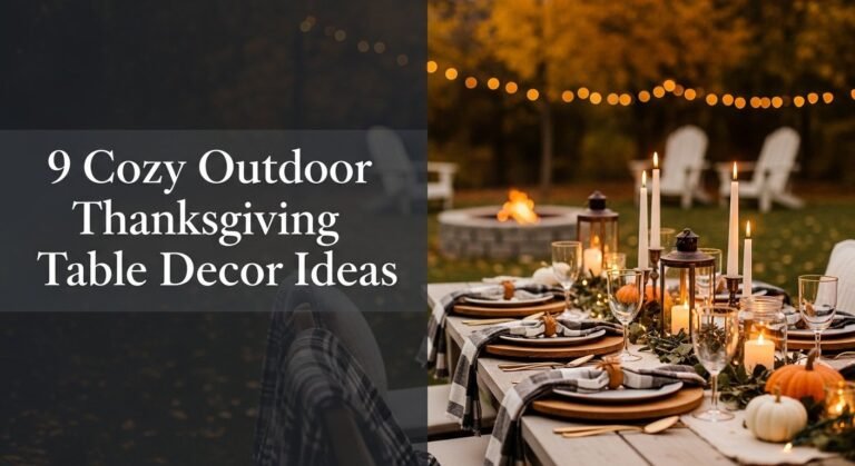 9 Cozy Outdoor Thanksgiving Table Decor Ideas [year]