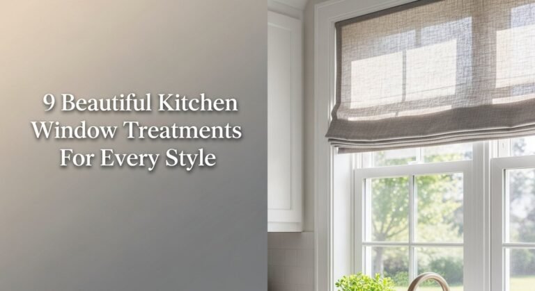 9 Beautiful Kitchen Window Treatments For Every Style 7 9 Beautiful Kitchen Window Treatments For Every Style
