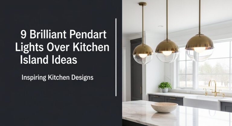 9 Brilliant Pendant Lights Over Kitchen Island Ideas for [year]