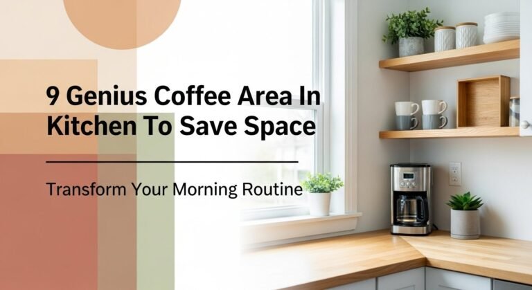 9 Genius Coffee Area In Kitchen Ideas To Save Space [year]