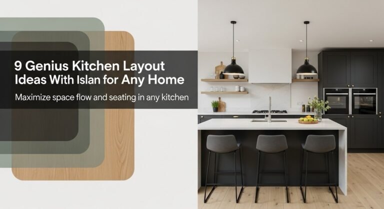9 Genius Kitchen Layout Ideas With Island For Any Home 6 9 Genius Kitchen Layout Ideas With Island for Any Home