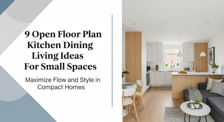 9 Open Floor Plan Kitchen Dining Living Ideas For Small Spaces 3 9 Open Floor Plan Kitchen Dining Living Ideas For Small Spaces