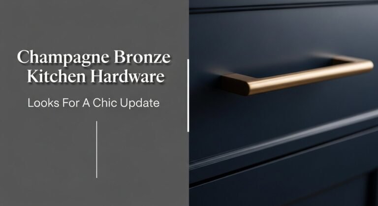 Champagne Bronze Kitchen Hardware Looks For A Chic Update