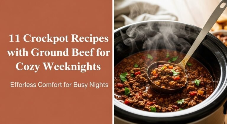 11 Crockpot Recipes With Ground Beef For Cozy Weeknights 4 11 Crockpot Recipes with Ground Beef for Cozy Weeknights