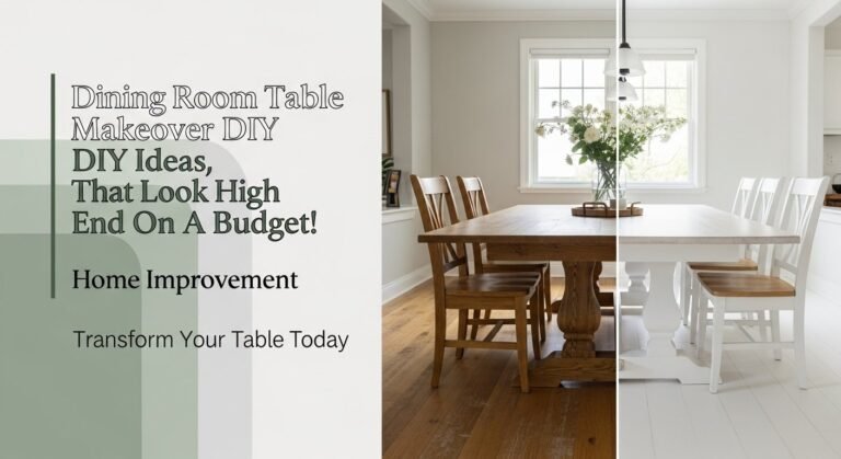 Dining Room Table Makeover Diy Ideas That Look High End On A Budget 7 Dining Room Table Makeover DIY Ideas That Look High End On A Budget