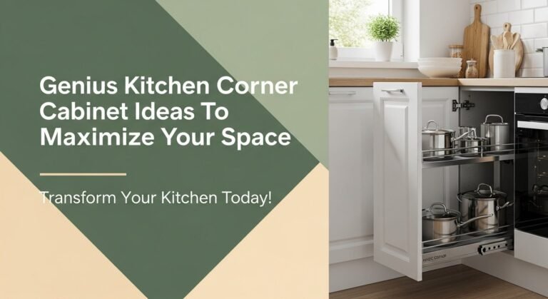 Genius Kitchen Corner Cabinet Ideas To Maximize Your Space