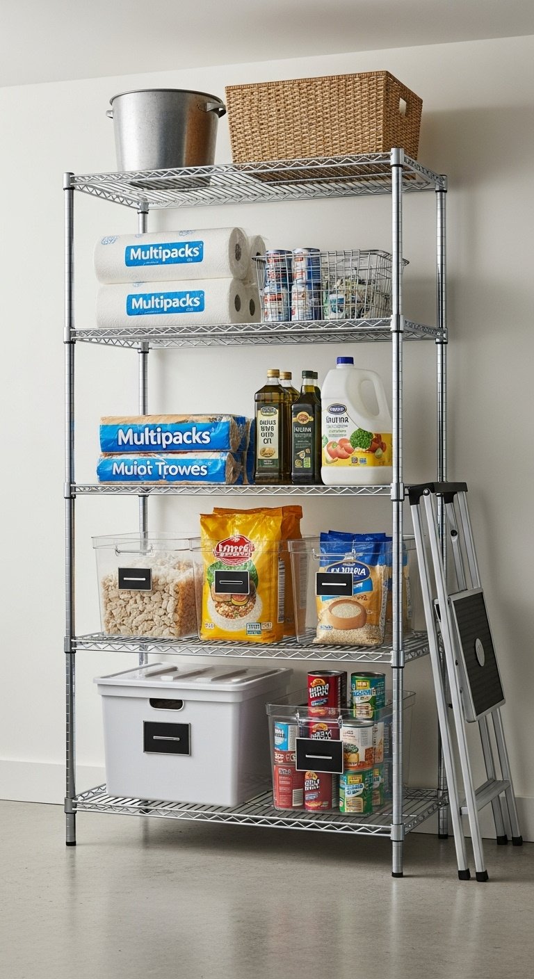Kitchen organization ideas with a dedicated coffee station and streamlined appliance storage