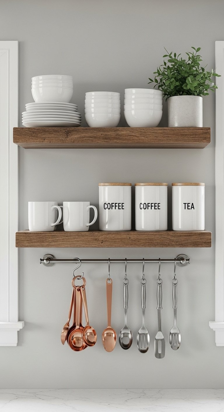 Organized kitchen featuring vertical pan dividers and smart bakeware storage hacks