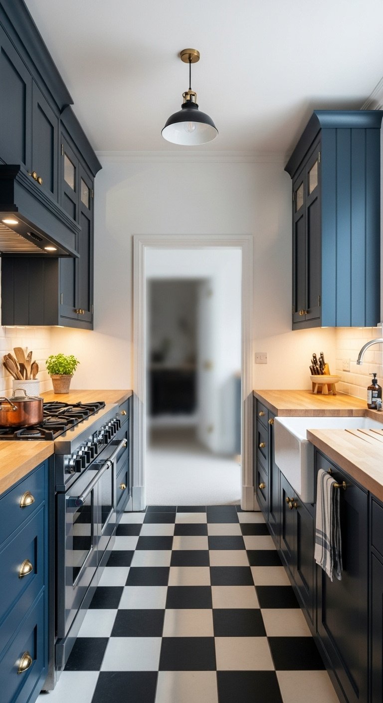 Smart kitchen layout plan for any size and style with L-shaped design and island