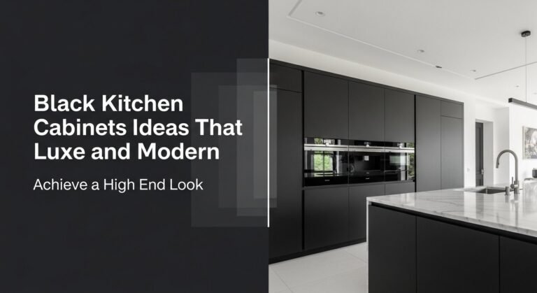 Black Kitchen Cabinets Ideas That Feel Luxe and Modern in [year]