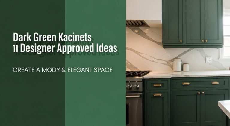Dark Green Kitchen Cabinets 11 Designer Approved Ideas for [year]