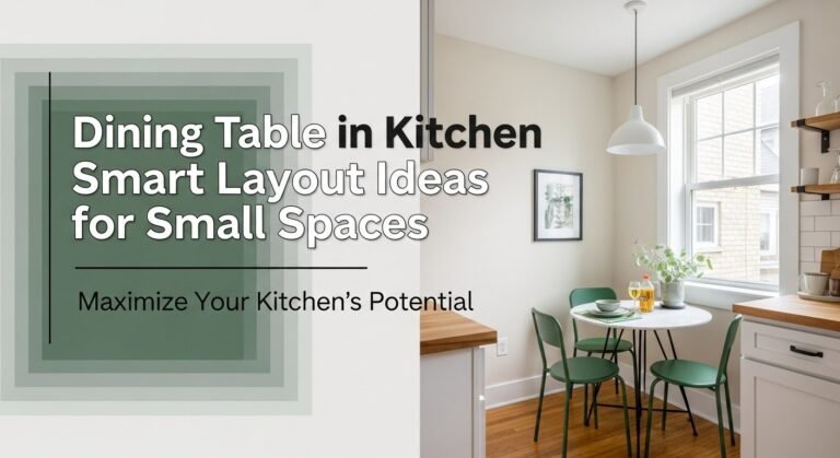 Dining Table In Kitchen Smart Layout Ideas For Small Spaces 5 Dining Table in Kitchen Smart Layout Ideas for Small Spaces