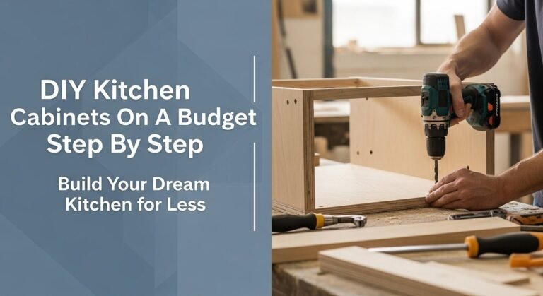 DIY Kitchen Cabinets On A Budget Step By Step in [year]